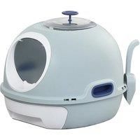 Cat Litter Box - Blue