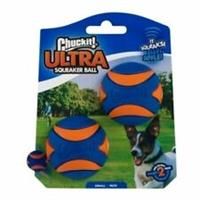 Chuckit Ultra Squeaker Ball Small 2-pack
