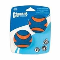 Chuckit Ultra Squeaker Ball Medium 2-pack