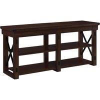 Wildwood Veneer Tv Stand With Storage Shelves - Fits Up To 65" Tvs, Three Colours, Contemporary Living Room Furniture