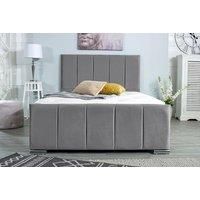 Paris Modern Upholstered Bed Frame & Sturdy Base - 6 Sizes, Ottoman Option