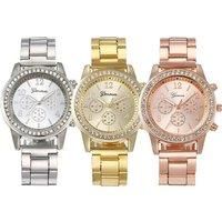 Women's Quartz Watch & Luxurious Jewellery Gift Set - Timeless Elegance in Gold, Rose Gold, or Silver