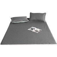 3Pc Quilted Cooling Mattress Pad - 4 Sizes, 7 Colours