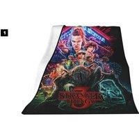 Stranger Things Plush Blanket - 3 Sizes & 5 Designs!