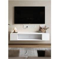 Modern Style Wall Mounted Floating TV Stand TV Unit Cabinet Shelf