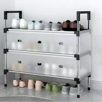 3-Layer Easy Assemble Shoe Rack Cabinet for Home