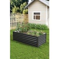 Metal Rectangular Raised Garden Bed