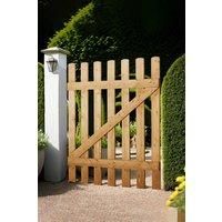 Garden Wood Fence Gate with Latch