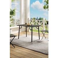 Outdoor Garden Metal Dining Table