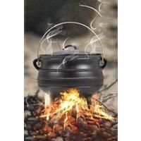8L Cast Iron Potjie Pot with Lid for Outdoor