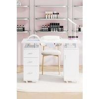 Professional Mobile Manicure Table Nail Desk with Dust Collector