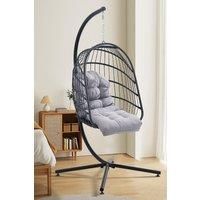 125cm x 53cm Outdoor Waterproof Tufted Swing Seat Cushion