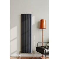 1600456mm Steel Grey Vertical Tall Radiator with Double Panel