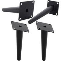 8x8x20cm Metal Table Legs Tapered Furniture Legs Replacement