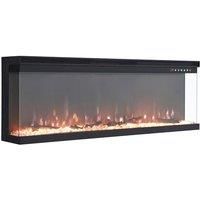 60inch 3 Side Electric Fireplace