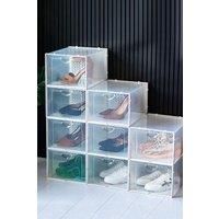 12 Pack Shoe Organizer Storage Boxes