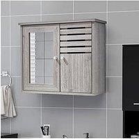 Living And Home Wooden Waterproof Wall-Mounted Bathroom Cabinet 600 X 492 Mm