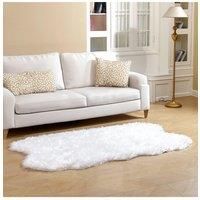 Irregular Shaped Super Soft Shaggy Area Rug