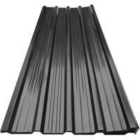 Set of 12 Steel Corrugated Panels