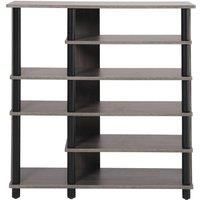Open Wooden Shoe Rack