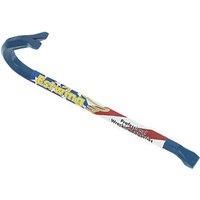 ESTWING Gooseneck Wrecking Bar - 1/2" x 12" Pry Bar with Angled Chisel End & Forged Steel Construction - EWB-12