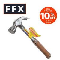 Estwing Leather Handled Curved Claw Hammer - 450g (16oz)