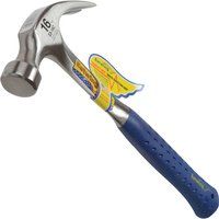 Estwing ESTE316C 14-218 16-Ounce Claw Hammer with Nylon Vinyl Cushion Grip Handle, Smooth Face, 1-Pack