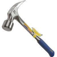 Estwing 24oz E3/24S Straight Claw Framing Hammer with Vinyl Grip E324S ESTE324S