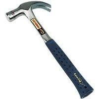 Estwing Curved Claw Engineers Pattern Nail Hammer With Vinyl Grip 24oz E3/28c