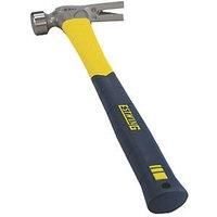 ESTWING Sure Strike Hammer - 23 oz Rip Claw Hammer with Milled Face & Fiberglass Handle - MRF23LM