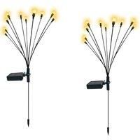 Star Swaying Solar Powered Garden Lights - Pack Of 2!
