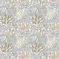 York Wallpaper Coral Leaves RT7802