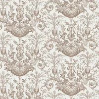 York Wallpaper Avian Fountain Toile RT7812