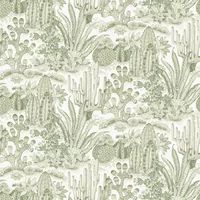 York Wallpaper Lotus Land Cacti MT5631
