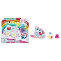MGA Entertainment DohKins Ice Cream Truck & Baker - Dough Never Dries, No Gluten, Suitable for Collectors & Kids Ages 3+