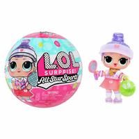 L.O.L. Surprise! All-Star Sports Vault Collection Tots - Includes 1 Doll, Blind Packaging, 12 Dolls to Collect, Unbox 8 Accessories, Ideal Present for Kids Ages 4+, Pink