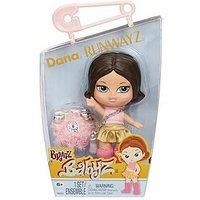 Bratz Babyz Runwayz Doll - Dana - 1 Collectible Fashion Doll with Stylish Outfit, Cute Baby Doll with a Necklace That Doubles as a Keychain - Kids Toy - Great for Ages 6 and Older