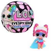 L.O.L. Surprise! Eye Spy Series Baby Sisters - Includes 1 Doll, Blind Packaging, Colour-Change Feature, Multiple Surprises to Reveal, Comes with Fashions & Accessories, Collect All 8 Dolls