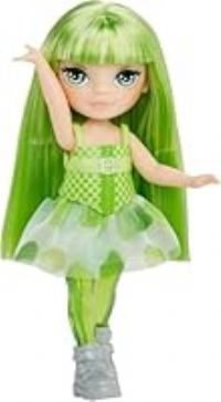 Rainbow High Littles Rainbow Fantasy Fairies & Pet - Emerald, Green - 14cm Posable Small Doll & Fantasy Dragon Pet with Interchangeable Fairy Wings, Cute Present for Children 4+