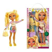 Rainbow High My Fashion Style Doll - Sunny - 28cm Yellow Fashion Doll with Statement Outfit and Stylish Handbag, Play, Posable, Collectable, For Children Ages 4 to 12+