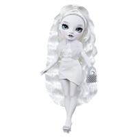 Rainbow High Shadow High Natasha Zima - Grayscale 28cm Fashion Doll, White Hair and Outfit, Stylish Handbag, Cute Present for Children 4-10 Years Old