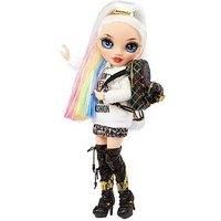 Rainbow High Junior High - AMAYA RAINE - 9"/23cm Rainbow Fashion Doll with Outfit and Accessories - Includes Fabric Backpack with Open and Close Feature - Gift and Collectable for Kids Ages 6+