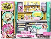 MGA/'s Miniverse Make It Mini Kitchen - DIY Kitchen Playset with UV Light, Mystery Recipe, Resin Play, and Exclusive Mini Oven Mitts - Not Edible - Requires Batteries - Suitable for Kids Ages 8+