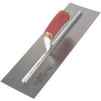 Marshalltown The Premier Line PB165D 16-Inch x 5-Inch PermaShape Broken-in Trowel-DuraSoft Handle