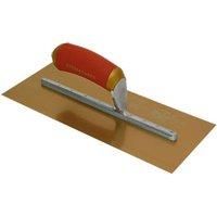 Marshalltown MPB165GDh 16x5-inch Gold Stainless Steel Plasterers Trowel
