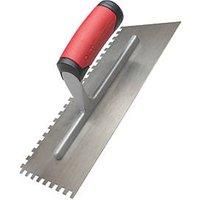 Marshalltown QLT 6mm Notched Tile Trowel 11" x 4.5" (230GL)