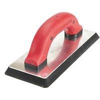 Tile Mortar Smoother, Soft Grip Handle, Rubber, 229 x 102 mm