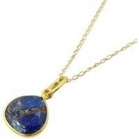 18ct Gold Vermeil Plated Sapphire September Birthstone Necklace