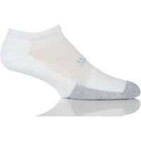 1 Pair White Lite Tennis Micro Mini Trainer Socks Unisex 8-9.5 Unisex - Thorlos