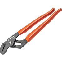 Crescent RT210CVN 254mm / 10in Tongue and Groove / Waterpump with Pliers Straight Jaw and Dipped Handle , Black